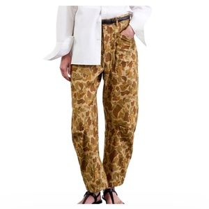 Nili Lotan NWOT desert camo Shon pants sz 2